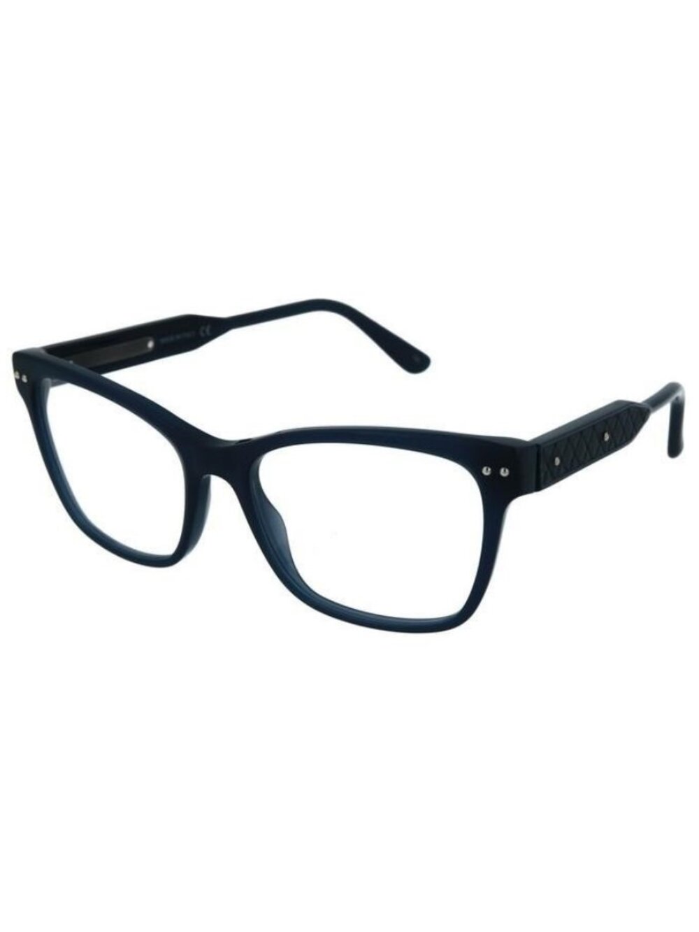 New Bottega Veneta Womens Cat Eye Shiny Blue Fashion Designer Sunglasses